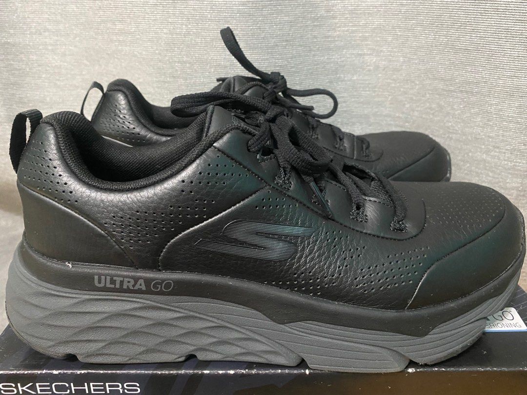 Preloved Skechers Max Cushioning in Charcoal Black Men s Fashion