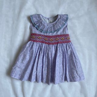 Preloved Tykes & Tots Handsmocked Dress size 1Y