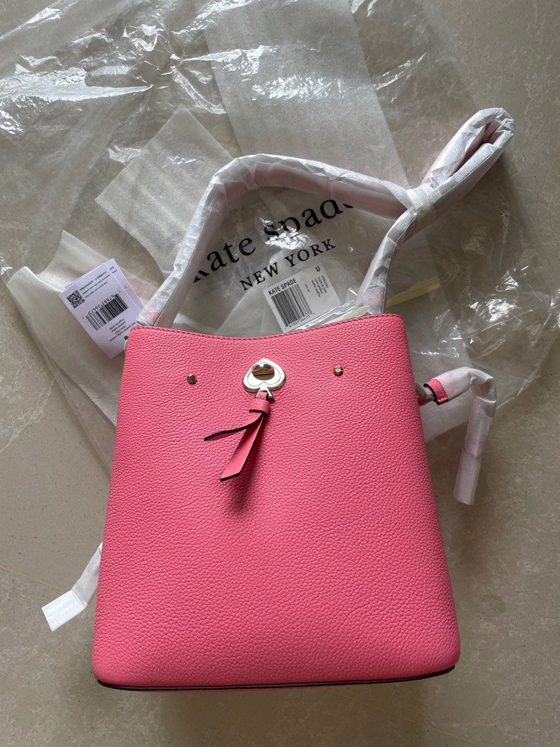 Kate spade pink new arrivals bucket bag