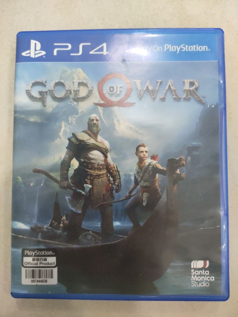 PS4 god of war disc Video Gaming Video Games PlayStation on