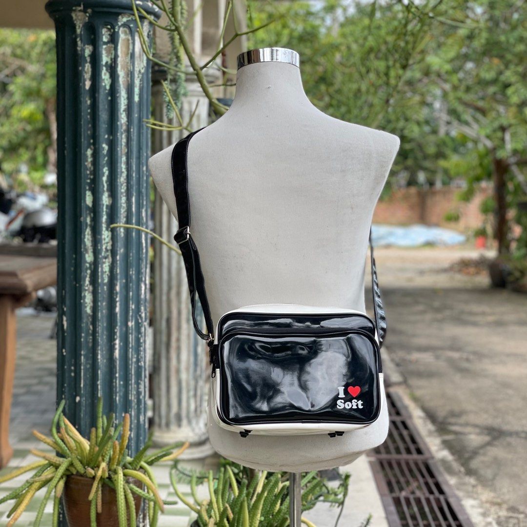 Pvc 2025 sling bag