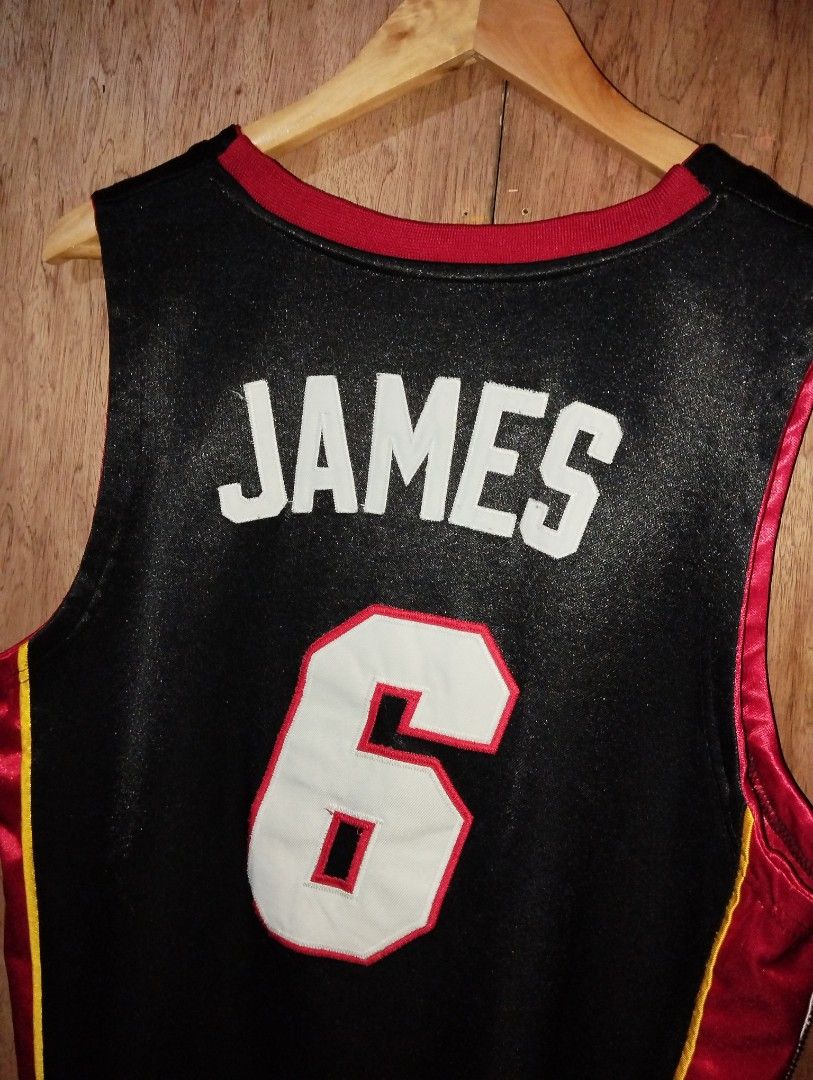 2010 LeBron James Miami Heat Adidas NBA Jersey YOUTH Size Large – Rare VNTG