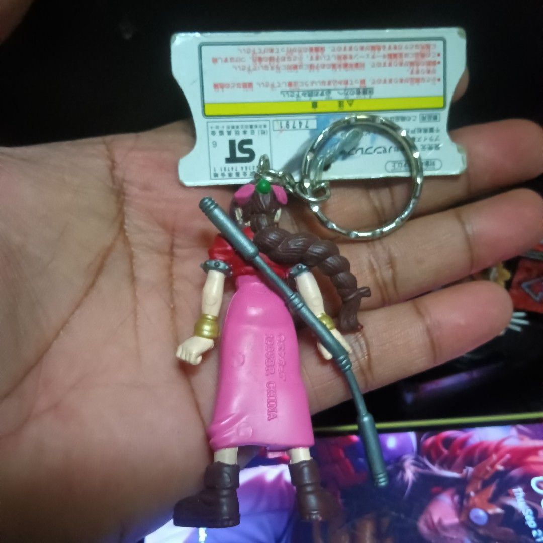 Rare Final Fantasy VII Aerith keychain, Hobbies & Toys, Toys & Games on ...