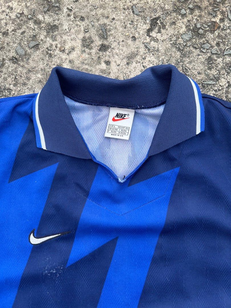 RARE Vintage Nike UK Lightning Thunder Jersey