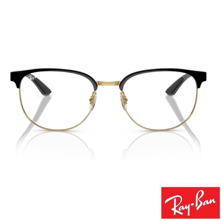 RayBan RB8422 Black On Gold Designer Eyeglasses Frames Women s