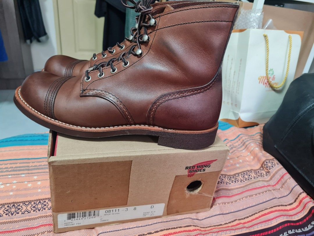 Red wing boots best sale vibram sole