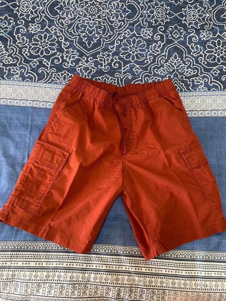 Dark orange shorts cheap