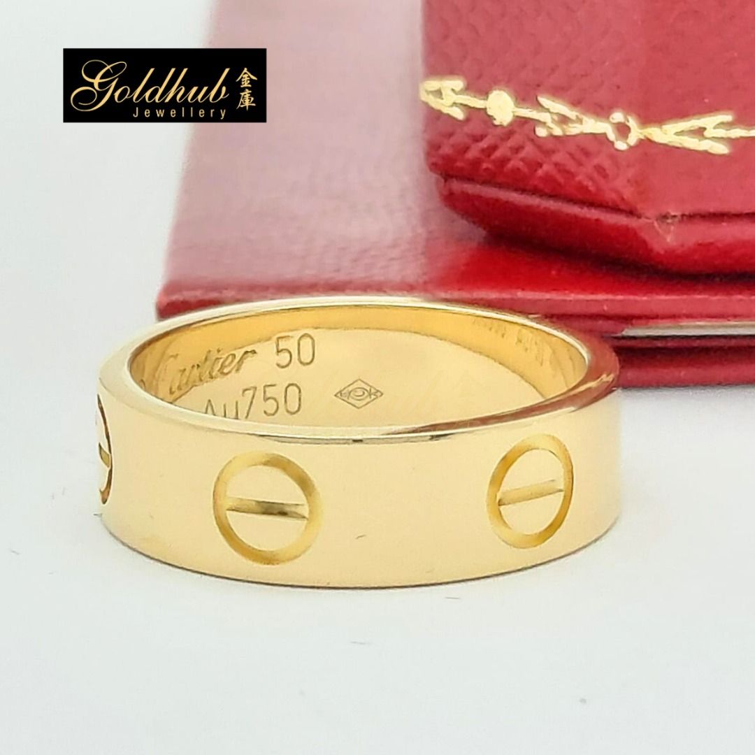 Cartier love cheap ring gold