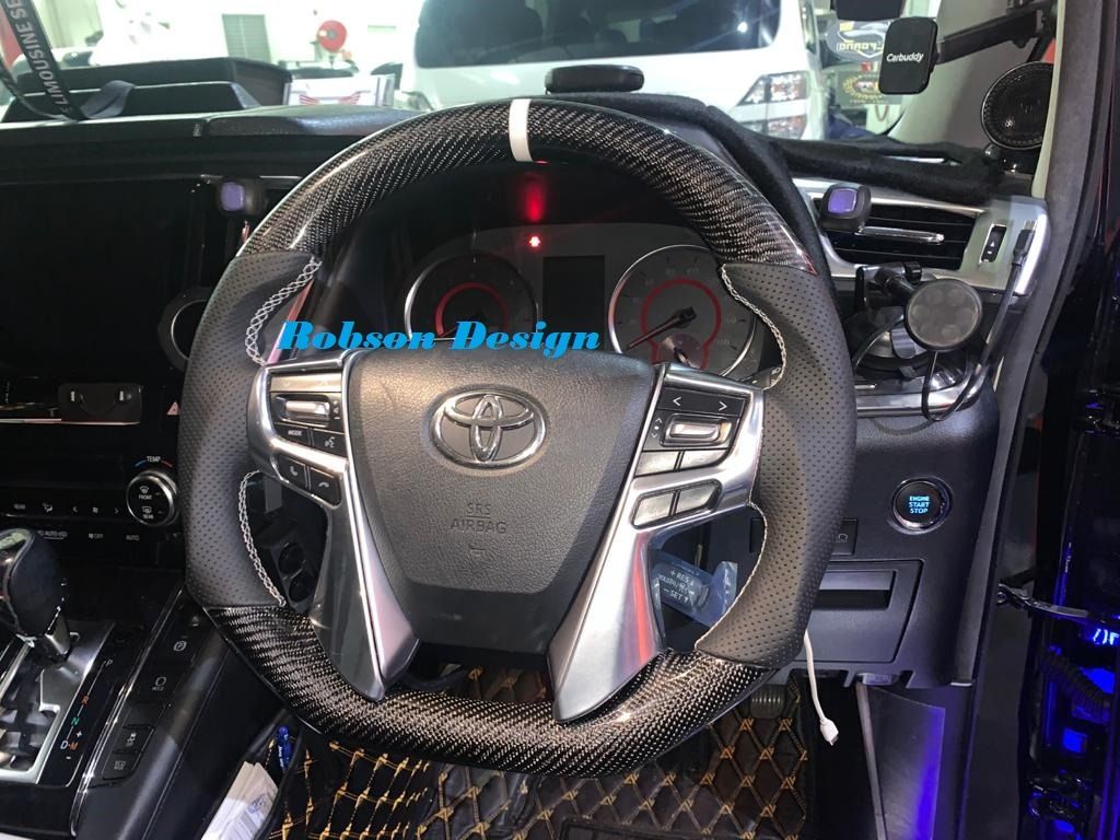 Robson Design Toyota Estima Wish Harrier Vellfire Alphard Noah Carbon ...