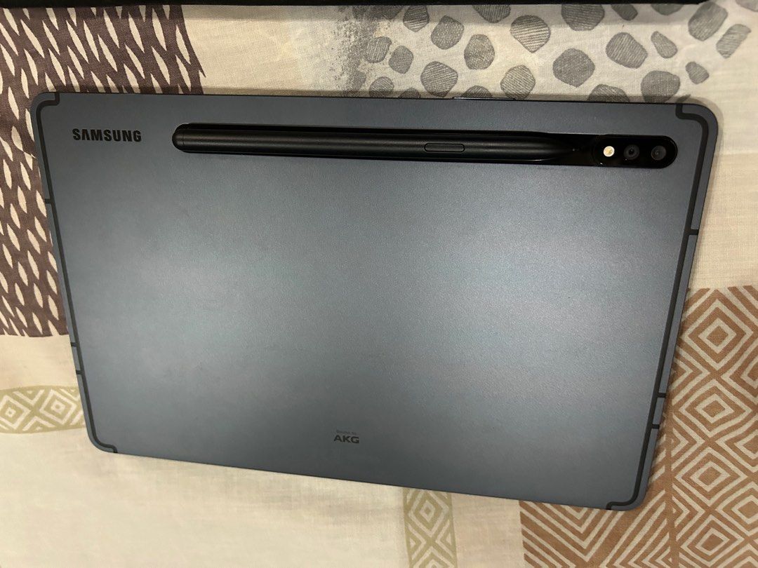 Samsung Galaxy Tab S7 LTE (Category: Android) located in Manila. Submitted by chuakennethh (Listing ID 1256089805, Image 3). Description: FOR SALE: Samsung Galaxy Tab S7 Storage: 128GB RAM: 6GB With Sim Card Slot and Memory Slot Speaker AKG tuned with Tempered Glass since Day 1 Smooth 100% Working Inclusions: S Pen Case Box Tempered Glass 256gb sd card.