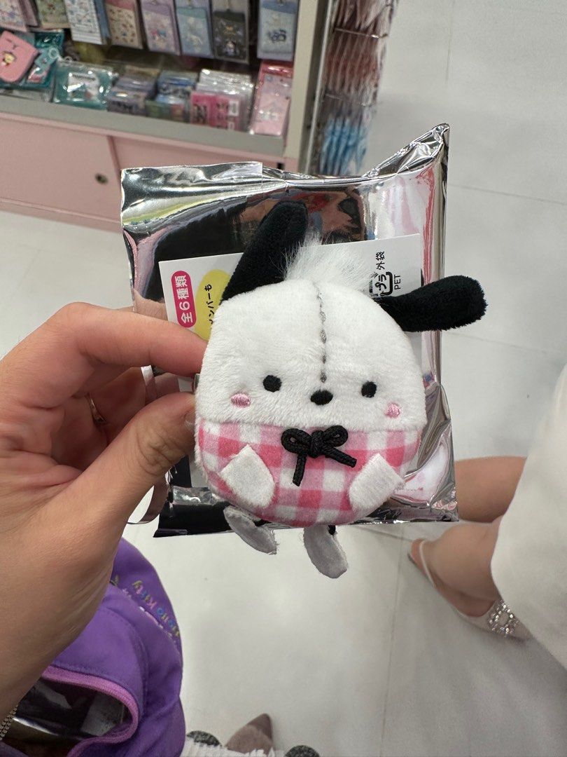 Sanrio PC 狗 pochacco 公仔 髮夾 盲盒 換 水怪, 興趣及遊戲, 玩具 & 遊戲類 - Carousell