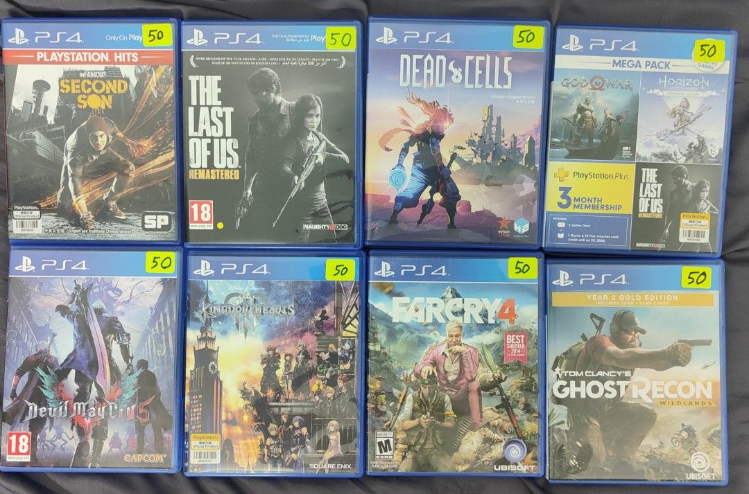 Cheap second hand ps4 games deals