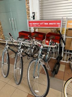 Security Station for 6 bicycles (double sided)