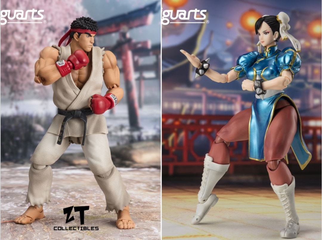 S.H.Figuarts Ryu / Chun Li -Outfit 2- (Street Fighter Series ...