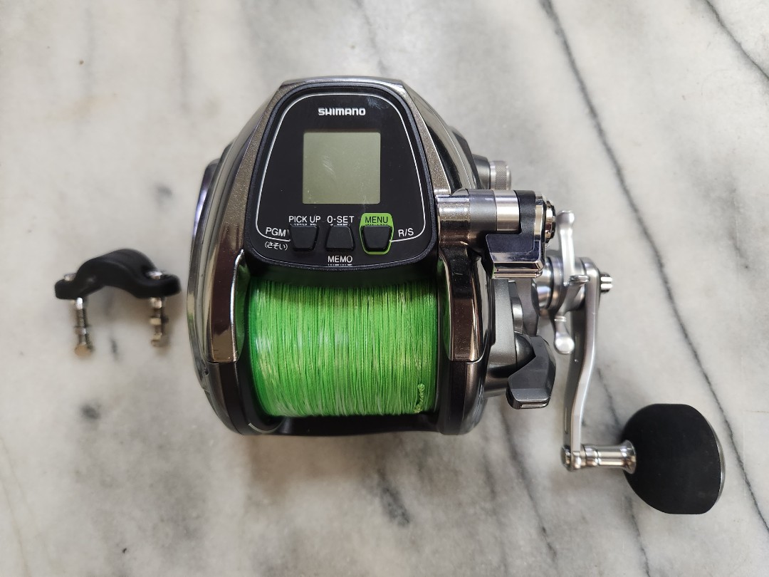 Shimano forcemaster 4000 electric reel, Sports Equipment, Fishing on  Carousell