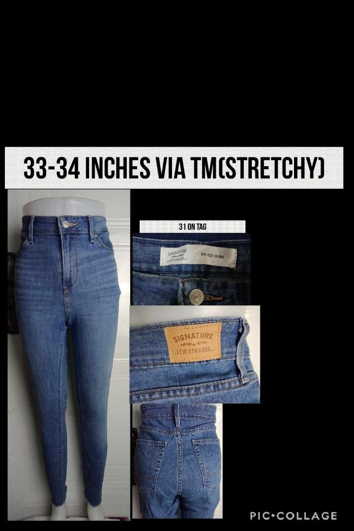 Signature by levi store strauss size chart