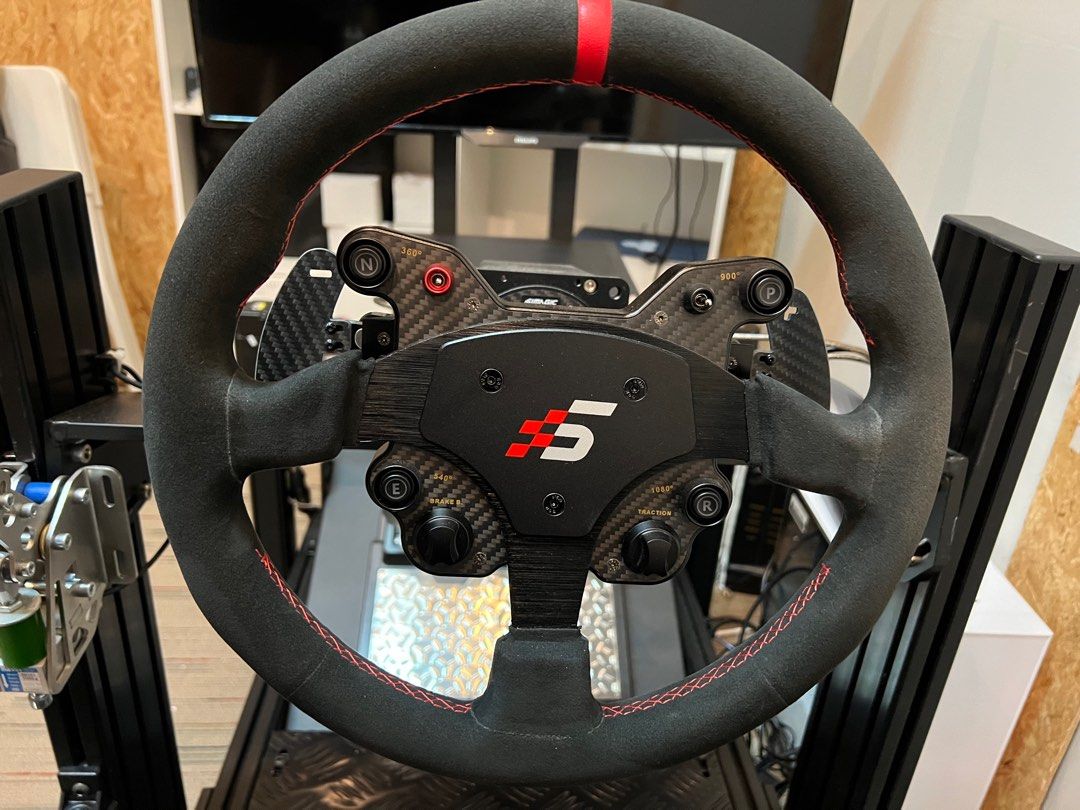 Sim racing wheel, pedals, shifter, Video Gaming, Gaming Accessories ...