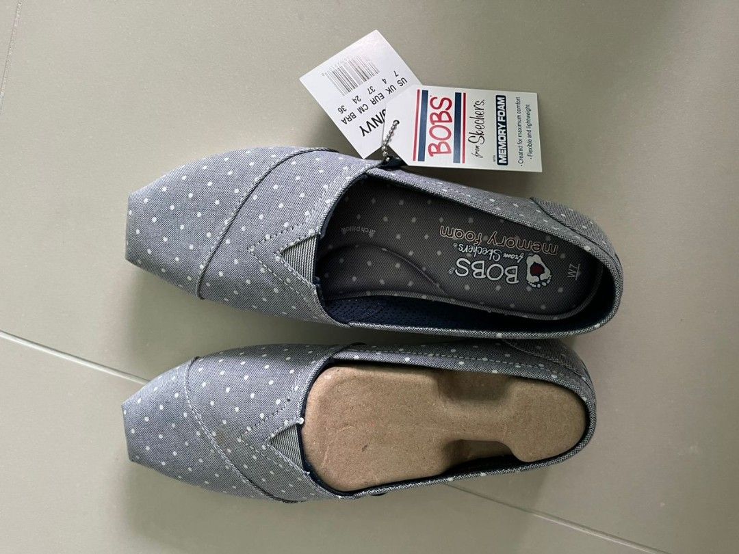 Skechers Bobs Flats Sneakers Slide on Women s Fashion