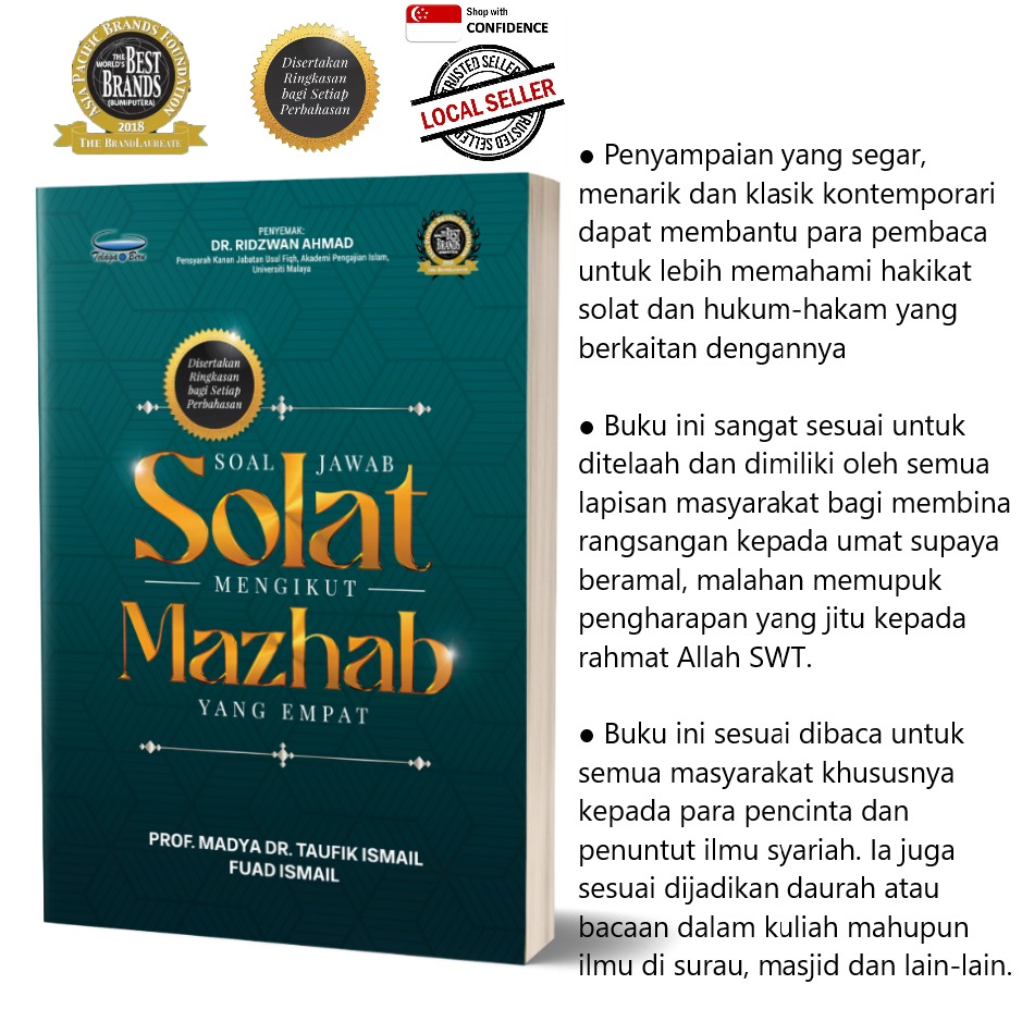 Soal Jawab Solat Mengikut Mazhab Yang Empat Prof Madya Drtaufik Ismail And Fuad Ismail 0233