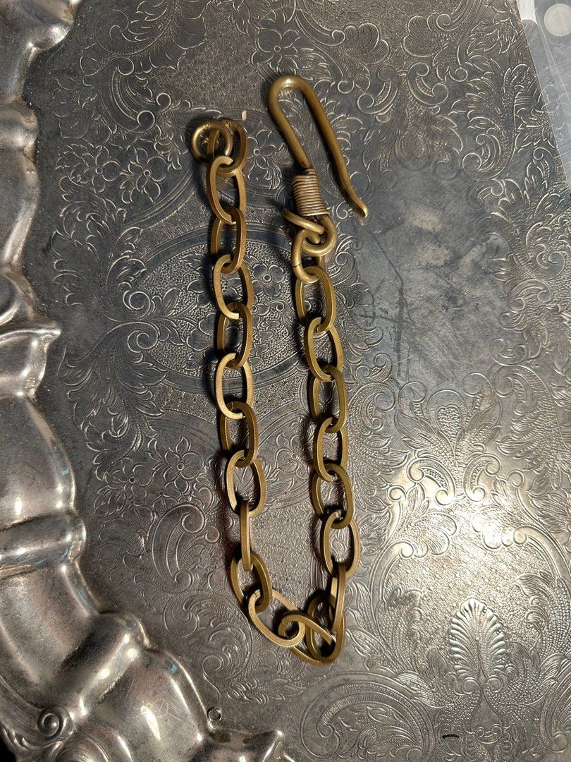 Real gold wallet hotsell chain