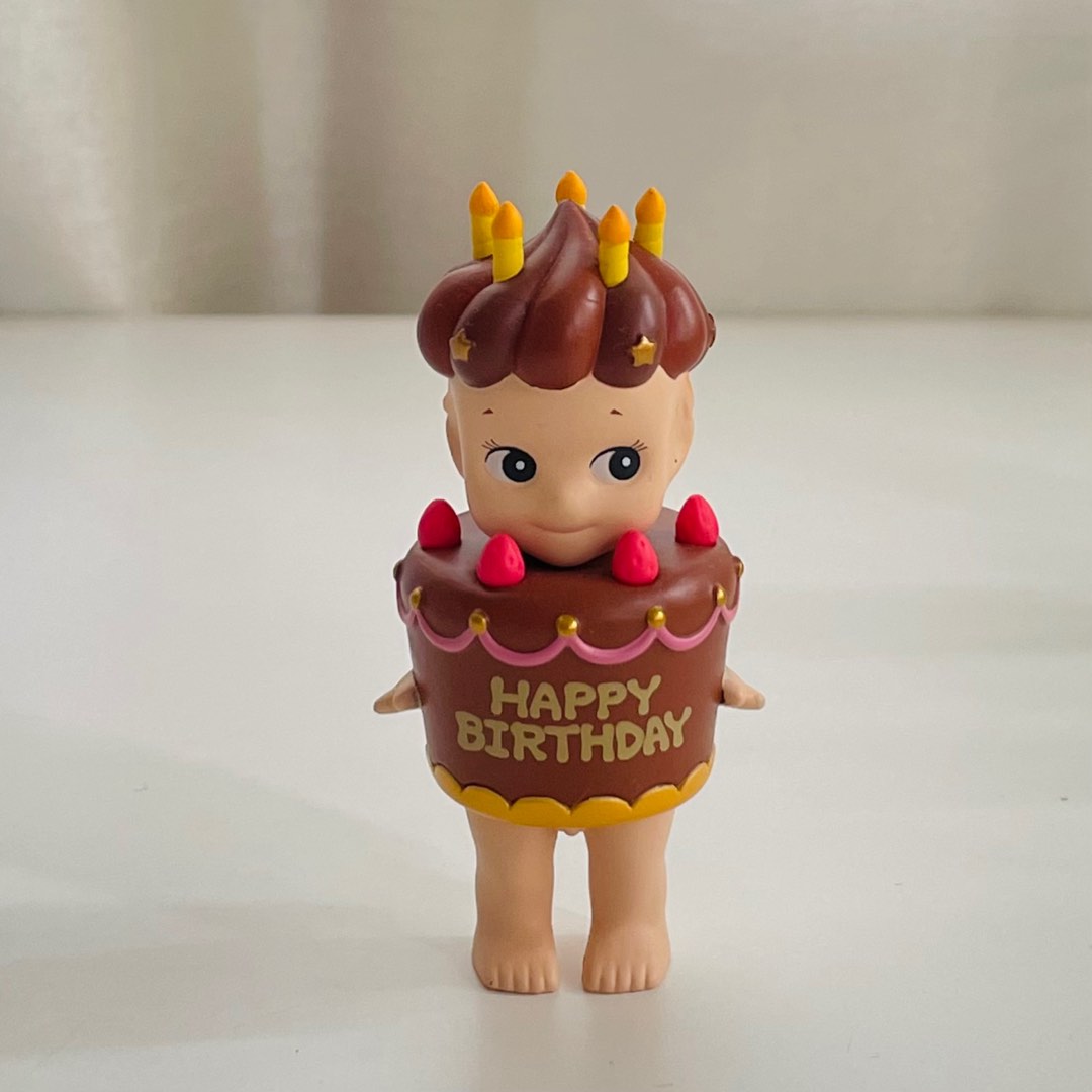 Sonny Angel Birthday Series (Chocolate Cake), Hobbies & Toys, Toys