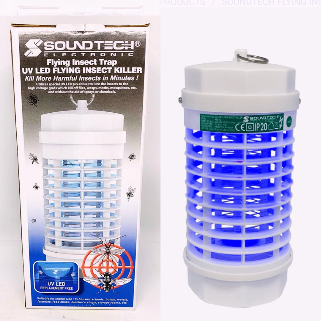 Soundtech Electronic 2x Soundtech Electronic Flying Insect Traps!, Furniture & Home Living ...