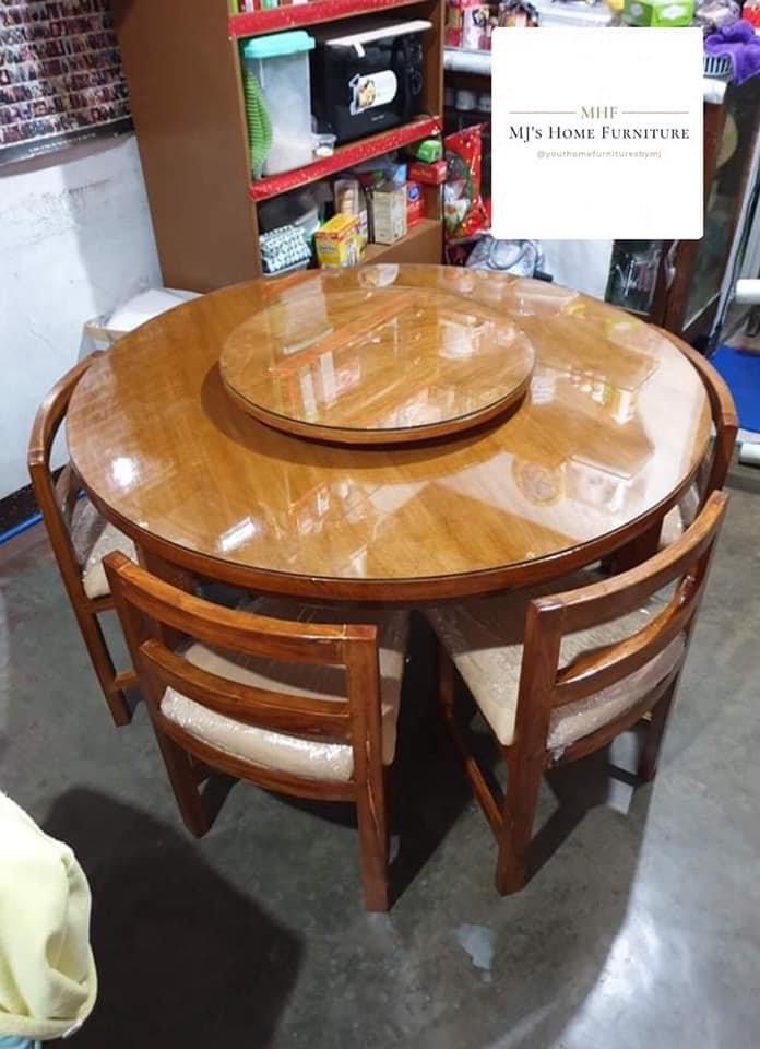 SPACE SAVER DINING SET, Furniture & Home Living, Furniture, Tables ...
