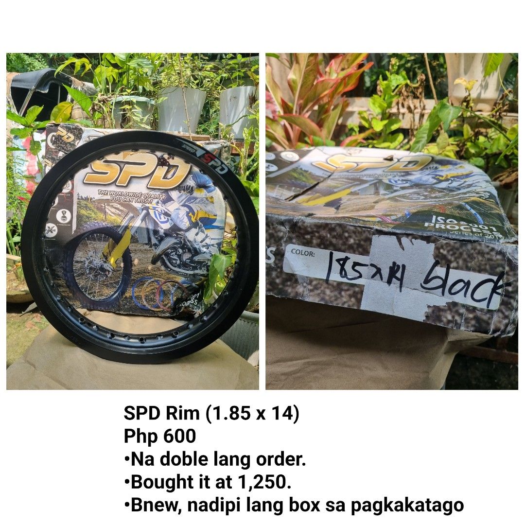 SPD Rim, Motorbikes, Motorbike Parts & Accessories, Body Parts and ...