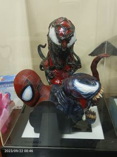 Spiderman venom carnage Headbust trio