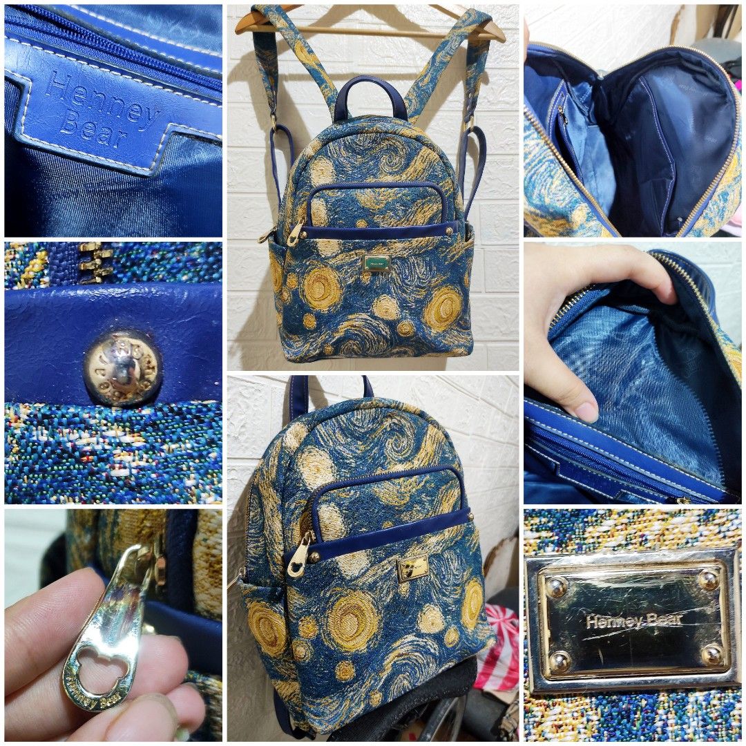 Starry night backpack deals