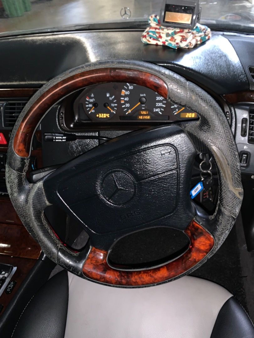 Steering wheel rewrap leather, Car Accessories, Car