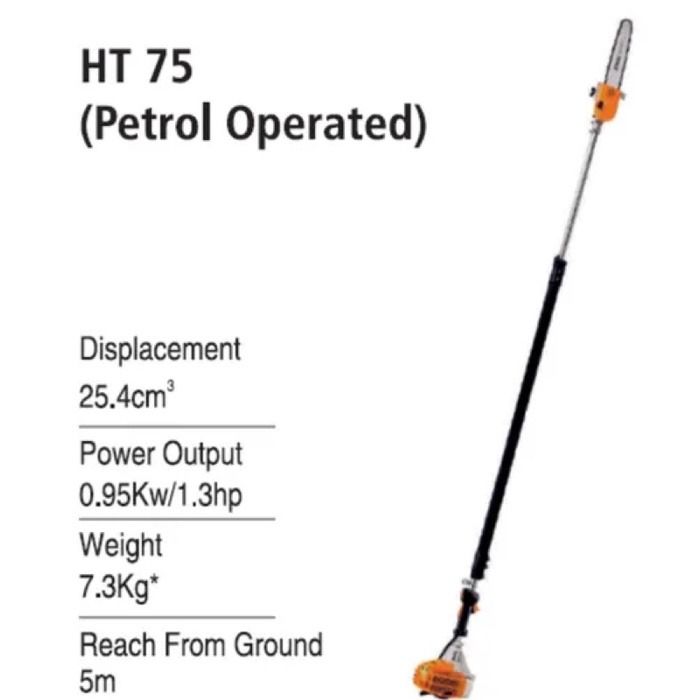 Stihl ht75 pole saw new arrivals specs