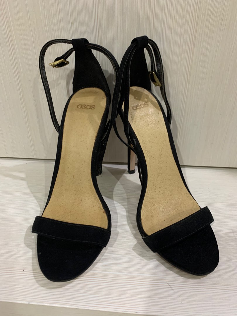 ASOS DESIGN Wide Fit Pace high block heels in black | ASOS | Heels, Heels  with tights, Black high heels
