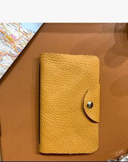 Stylish Leather Traveler Notebook Cover - Sturdy Metal Button Lock - Soft & Durable