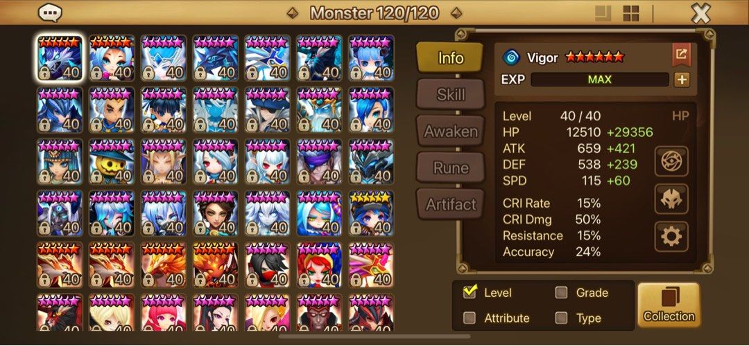 Conta de summoners war com ld - Summoners War