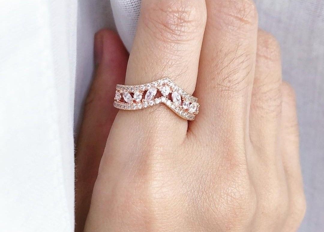Pandora double wishbone ring cheap