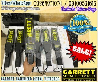 Super Scanner Garrett Handheld Metal Detector
