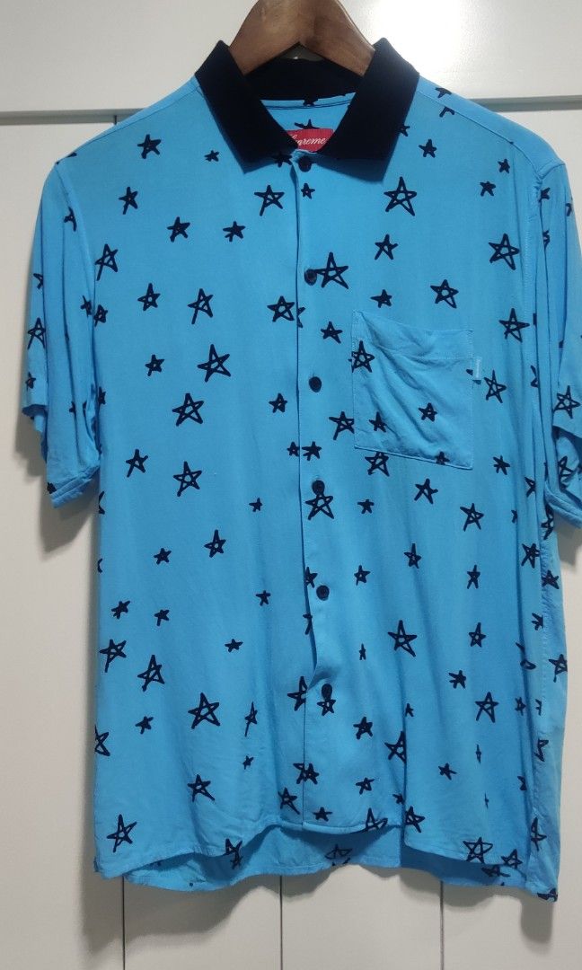 Supreme DEVIL RAYON SHIRT size 