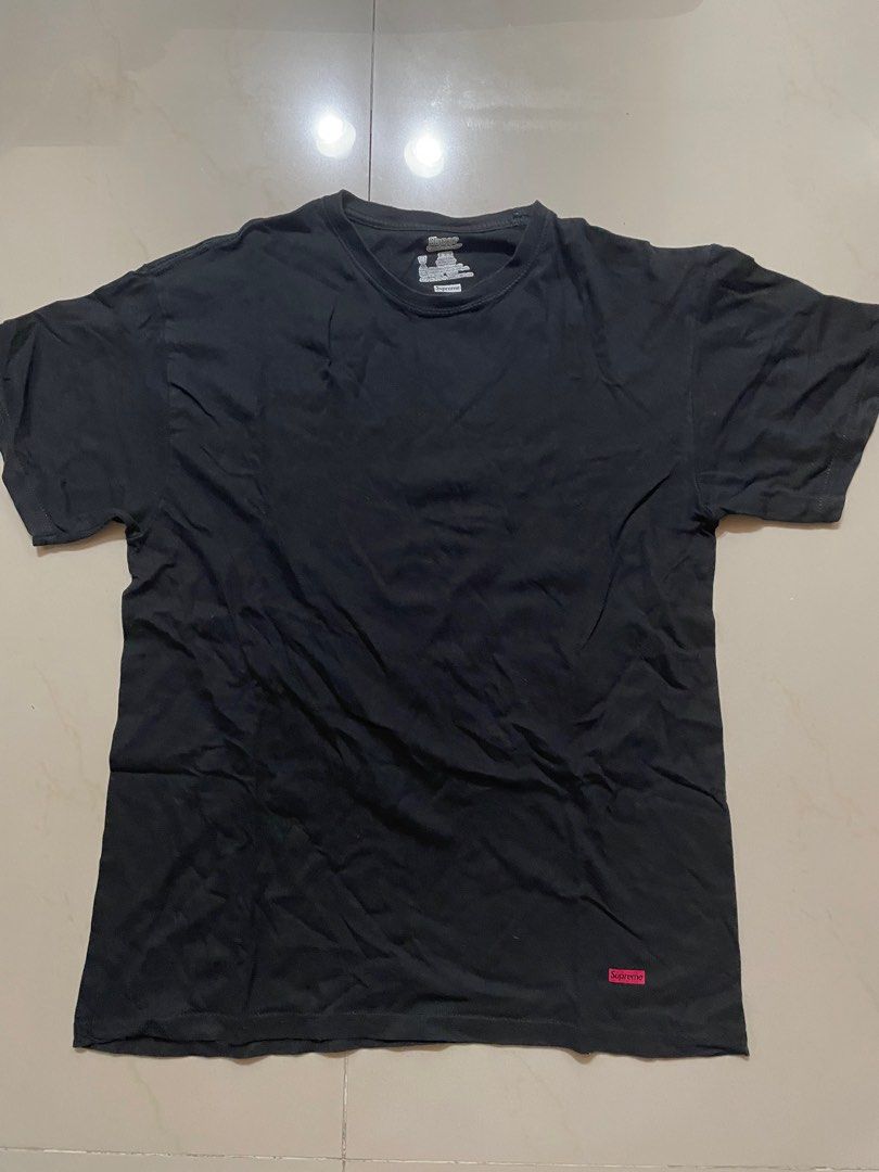 Supreme hanes tee price sale