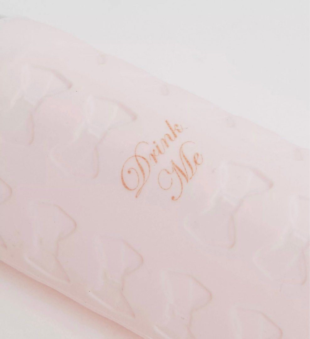 Ted Baker Drink Me Glass Water Bottle, Furniture & Home Living