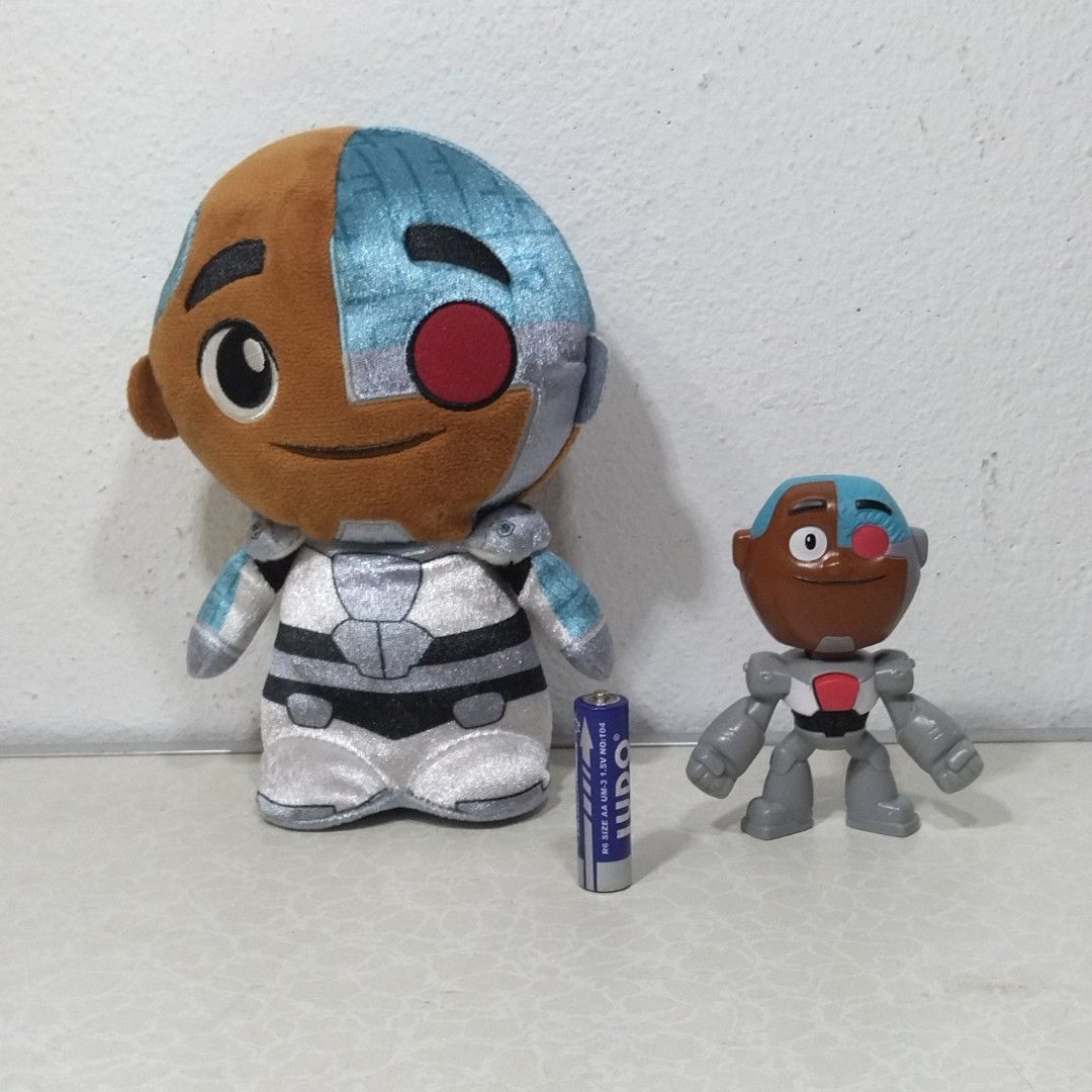 Teen Titan Go Plush : Funko Cyborg, Hobbies & Toys, Toys & Games on  Carousell