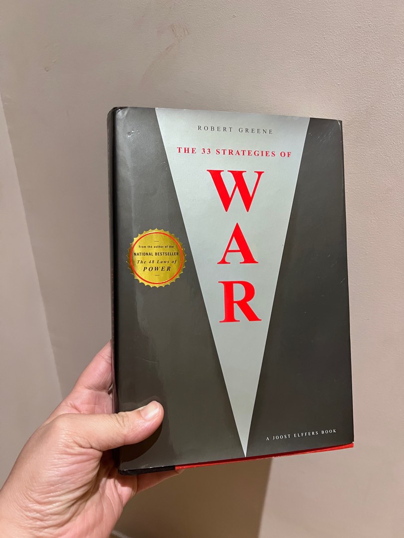 The 33 strategies of war by robert greene hard bound, Hobbies & Toys, Books & Magazines, Fiction