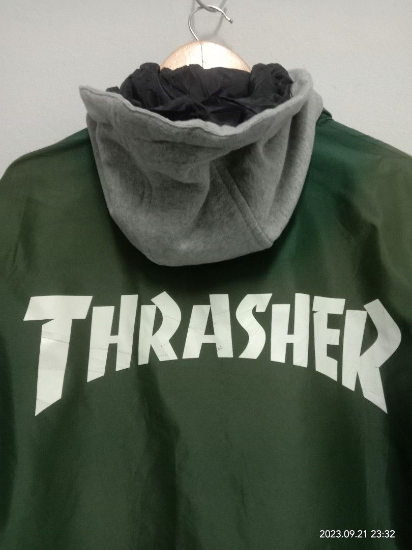 Thrasher X AA Hardwear Coach Jacket, Men's Fashion, Coats, Jackets