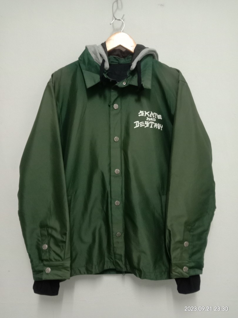 Thrasher X AA Hardwear Coach Jacket, Men's Fashion, Coats, Jackets