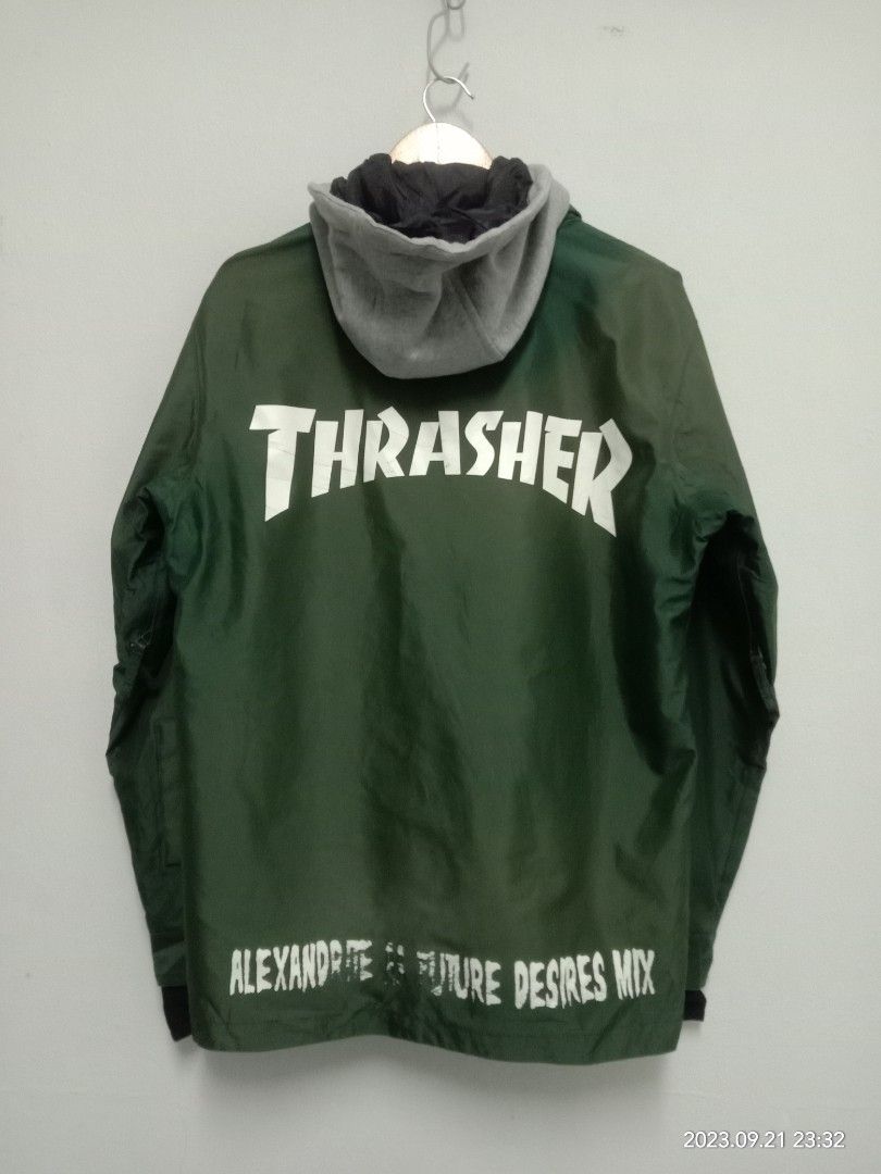 Thrasher X AA Hardwear Coach Jacket, Men's Fashion, Coats, Jackets