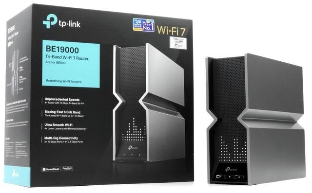 Archer BE800, BE19000 Tri-Band Wi-Fi 7 Router
