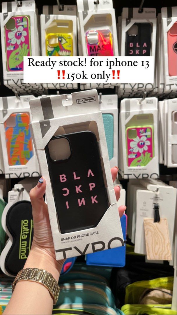 TYPO blackpink case - Main Image
