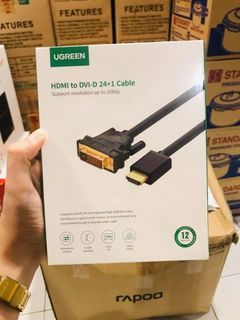 UGREEN HDMI to DVI Cable with Braid Black 1.5M HD106 11150