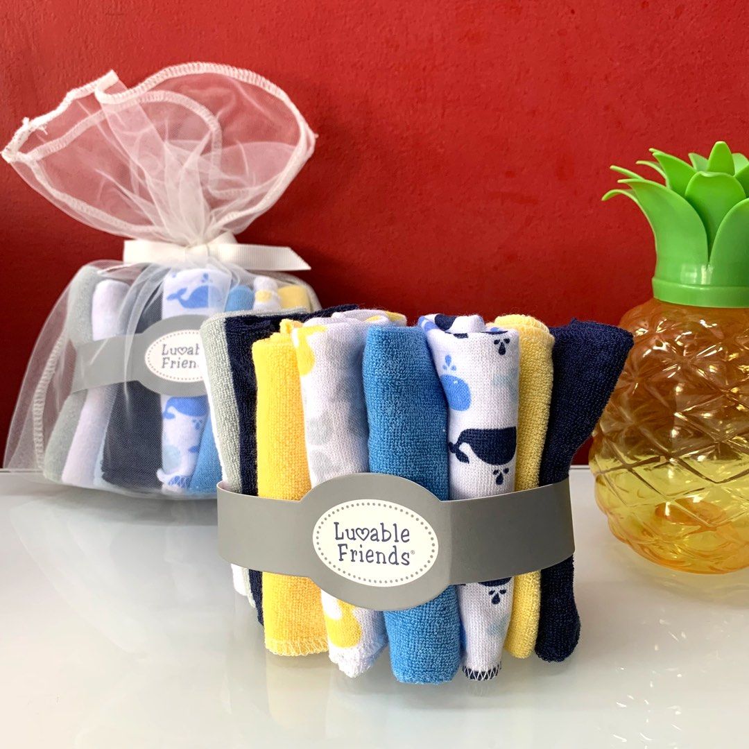 USA Luvable Friends Washcloth (Category: Other Baby Bathing & Changing Needs) located in Manila. Submitted by coolandchic (Listing ID 1256061254, Image 1). Description: From USA 9 pcs .