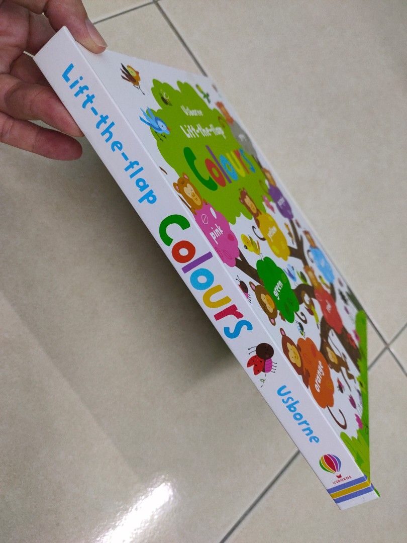 [Usborne][Lift-the-Flap] Colours [ 100% Original ], Hobbies & Toys ...